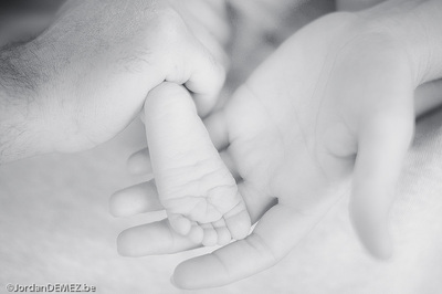 Jordan DEMEZ photo de bébé pied et main