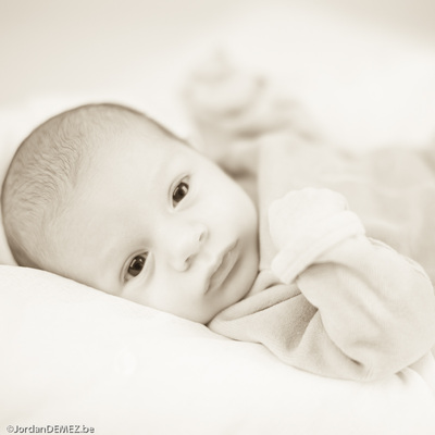 Jordan DEMEZ photo portrait de bébé