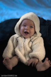 Jordan DEMEZ photo de bébé qui rigole
