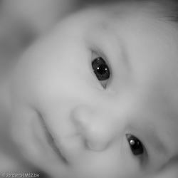 Jordan DEMEZ photo d'yeux de bébé
